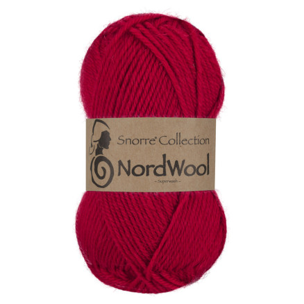 Viking Garn Snorre Collection NordWool 160 Burgunder