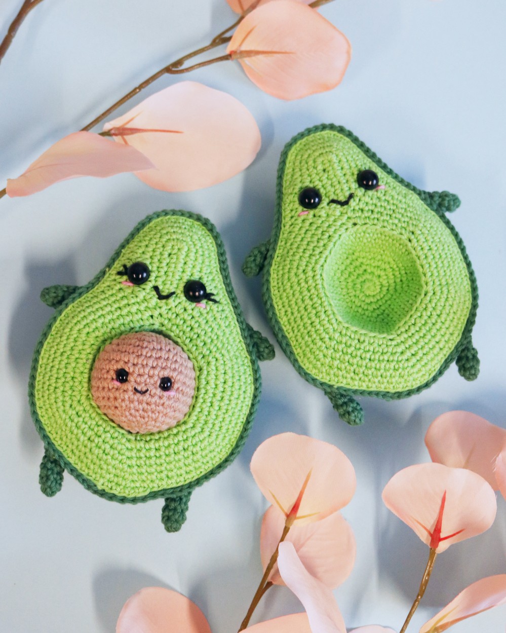 Avocado Familien, Digital hækleopskrift
