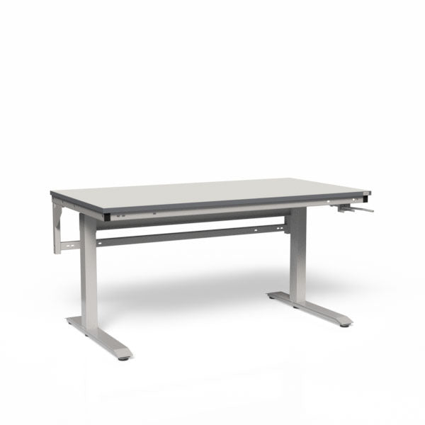 ErgoNomi arbejdsbord 1500x800mm m/HPL bordplade