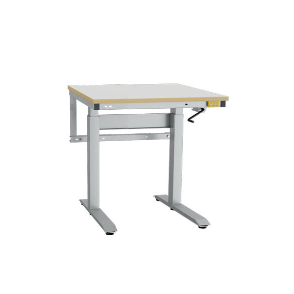 Ergonomi ESD arbejdsbord 800x620mm m/vinyl bordplade