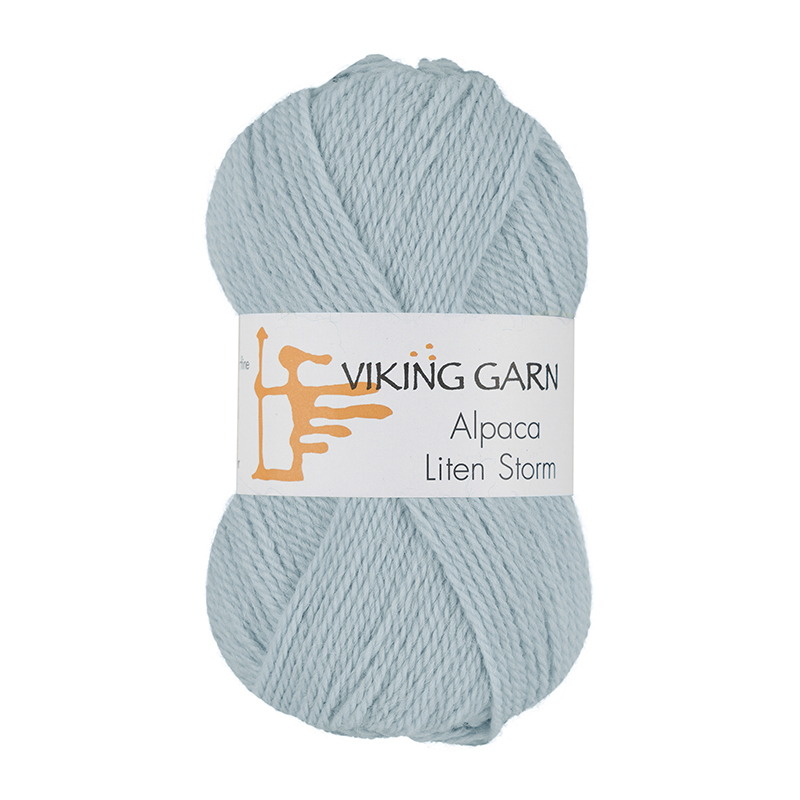 Viking Alpaca Liten Storm 721 Lys blå, Alpaca / Merino uld, fra Viking