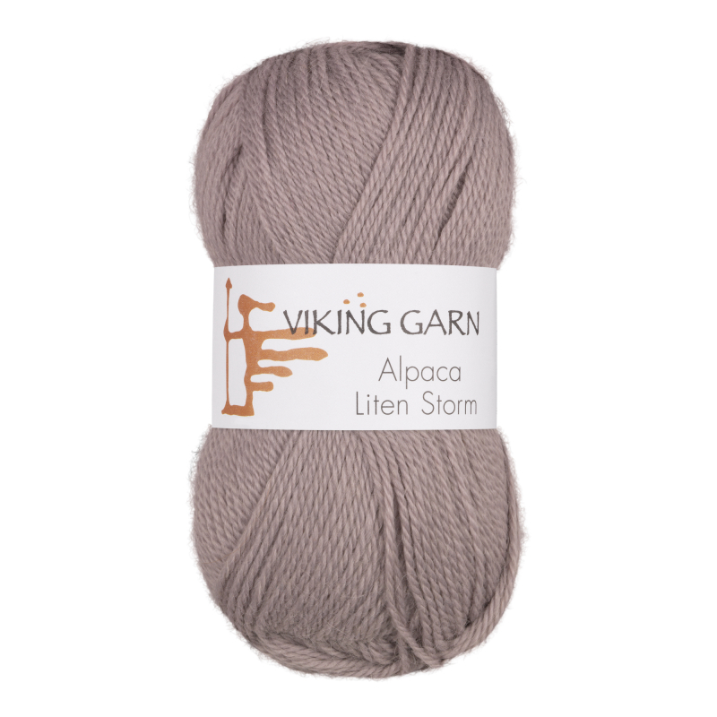 Viking Alpaca Liten Storm 767 Lavendel, Alpaca / Merino uld, fra Viking