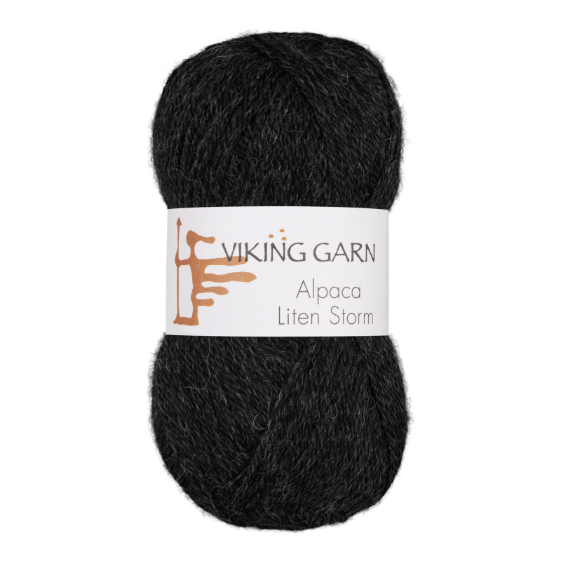 Viking Alpaca Liten Storm 717 Koks, Alpaca / Merino uld, fra Viking