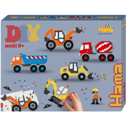 Hama Midi Gaveæske 3163 Entreprenørmaskiner