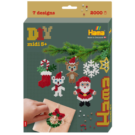 Hama Midi Ophængsæske 3455 Julesjov