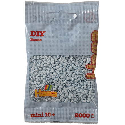 Hama Mini Perler 501-120 Støvet Blå - 2000stk