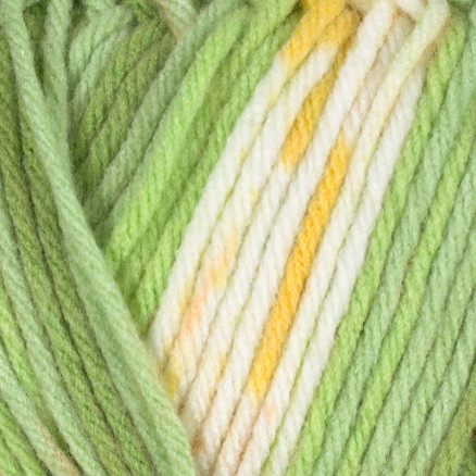 Viking Garn Snorre Sara 932 Multi grøn/orange