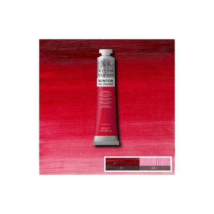 Winton oil 200ml permanent alizarin crimson 468