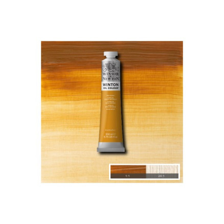Winton oil 200ml raw sienna row