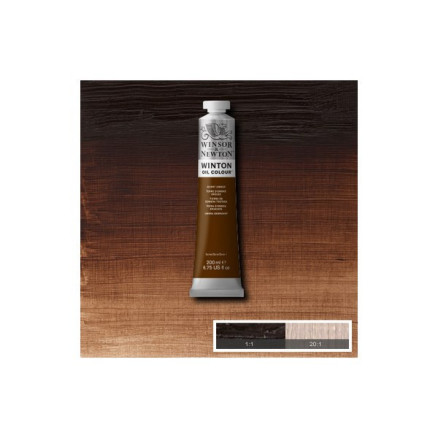 Winton oil 200ml burnt umber 076