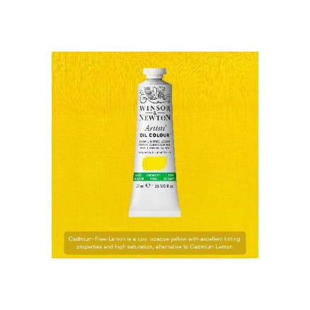 Artist's oil colour 37ml cadmium free lemon 890