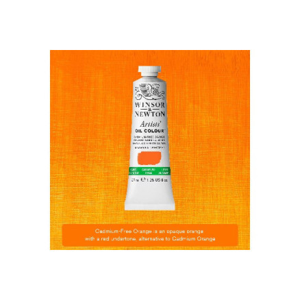 Artist's oil colour 37ml cadmium free orange 899