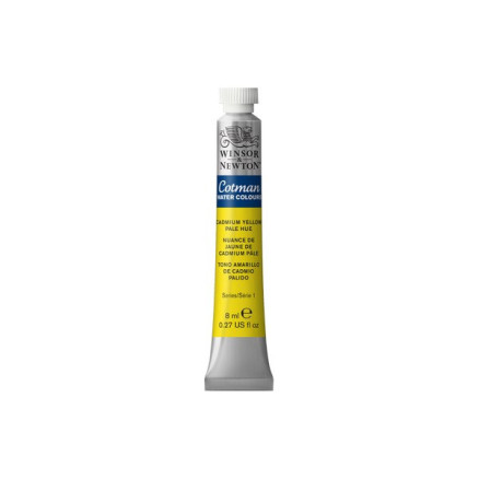 Cotman watercolour 8ml Cad Yel Pale Hue 119