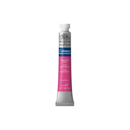 Cotman watercolour 8ml Permanent Rose 502