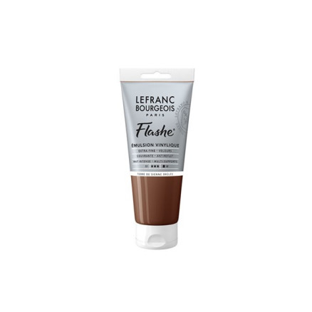 Flashe acrylic 80ml burnt sienna