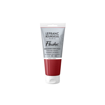 Flashe acrylic 80ml carmine red