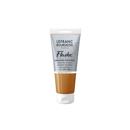 Flashe acrylic 80ml deep gold iridescent
