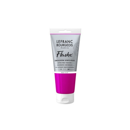 Flashe acrylic 80ml flourescent pink