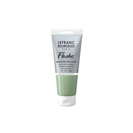 Flashe acrylic 80ml green earth iridescent