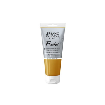 Flashe acrylic 80ml light gold iridescent