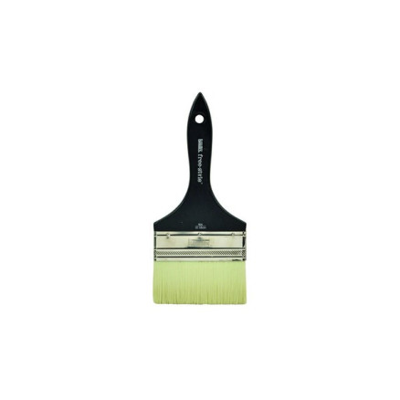 Free Style Brush Large Flat 4 Inch Short Handle