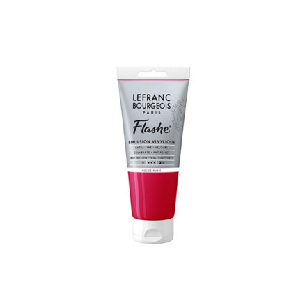 Flashe acrylic 80ml ruby red