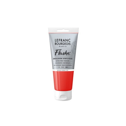 Flashe acrylic 80ml vermilion red