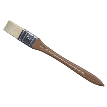 ARTISTS' OIL SYNTHETIC HOG BRUSH GLAZE 1'