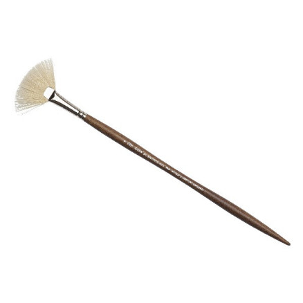 ARTISTS' OIL SYNTHETIC HOG BRUSH FAN SIZE 6