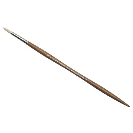 ARTISTS' OIL SYNTHETIC HOG BRUSH ROUND SIZE 4