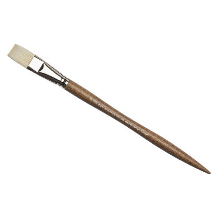 ARTISTS' OIL SYNTHETIC HOG BRUSH FLAT SIZE 12
