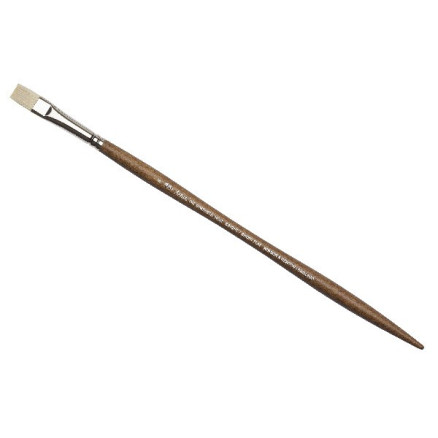 ARTISTS' OIL SYNTHETIC HOG BRUSH BRIGHT SIZE 6