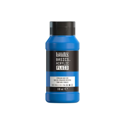 Basics fluid 118ml cerulean blue hue row 470