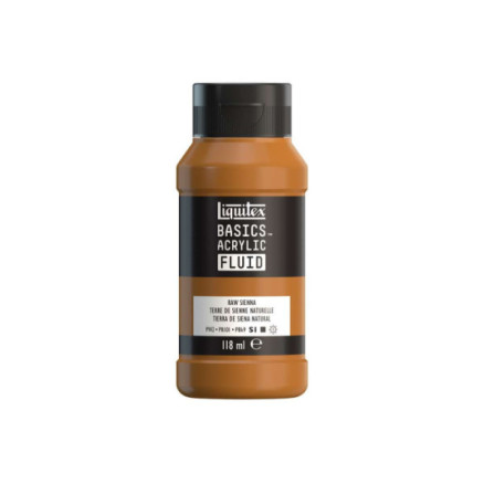 Basics fluid 118ml raw sienna row 330