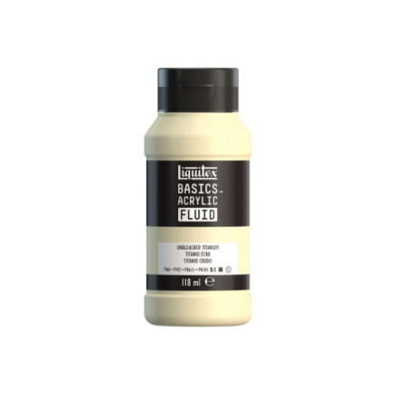 Basics fluid 118ml unbleached titanium row 434