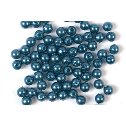 Voksperler 3mm 500g blå