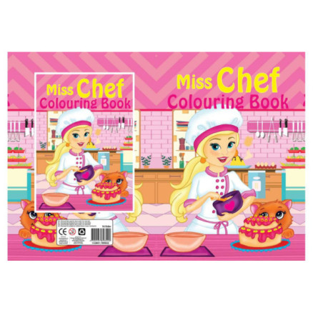 Malebog A4 Miss Chef 16 sider