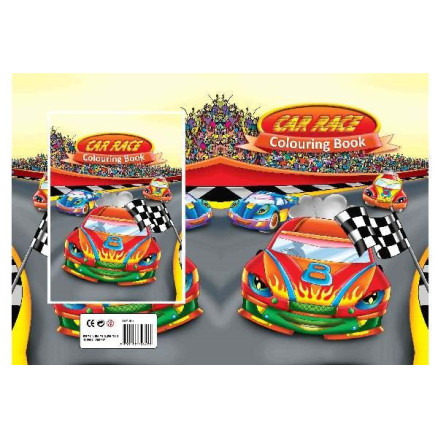 Malebog A4 Car Race16 sider