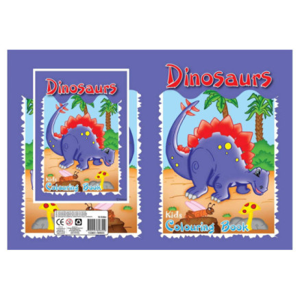 Malebog A4 Dinosaurs 16 sider