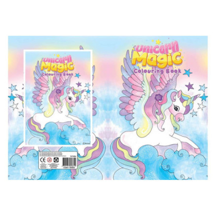 Malebog A4 Unicorn Magic 16 sider