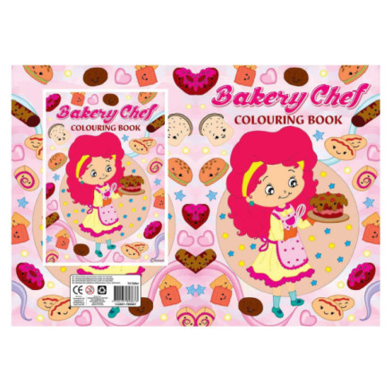 Malebog A4 Bakery Chef 16 sider