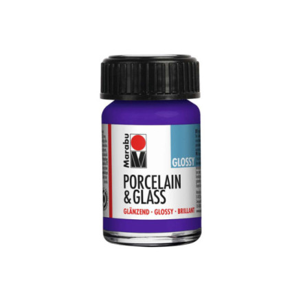 Porcelain & Glass glossy 15ml, violet (251)