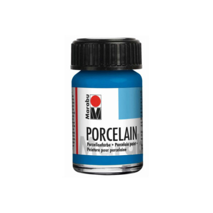 Porcelain & Glass glossy 15ml, gentian (057)