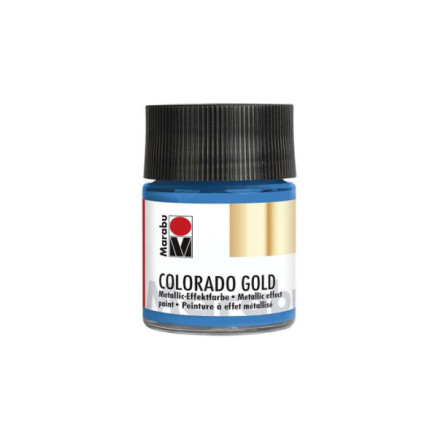 Colorado Gold paint 50ml, metallic-petrol 792