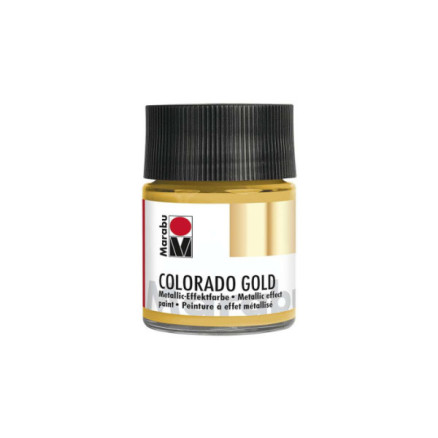 Colorado Gold paint 50ml, metallic-gold 784