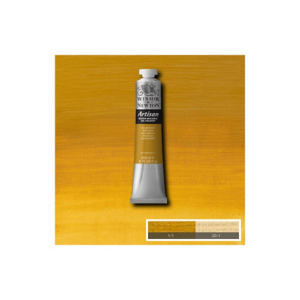 Artisan water mix oil 200ml yellow ochre 744