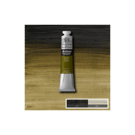 Artisan water mix oil 200ml olive green 447