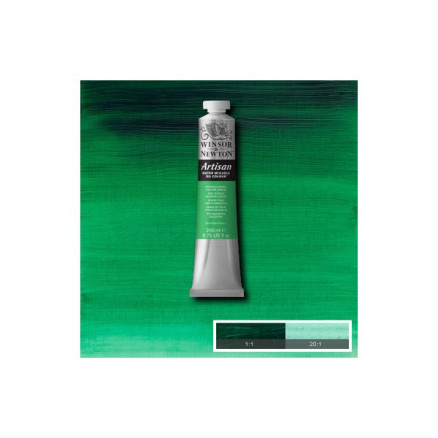 Artisan water mix oil 200ml phthalo green 521