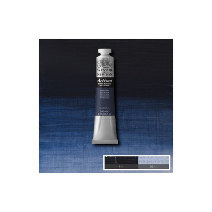 Artisan water mix oil 200ml paynes grey 465