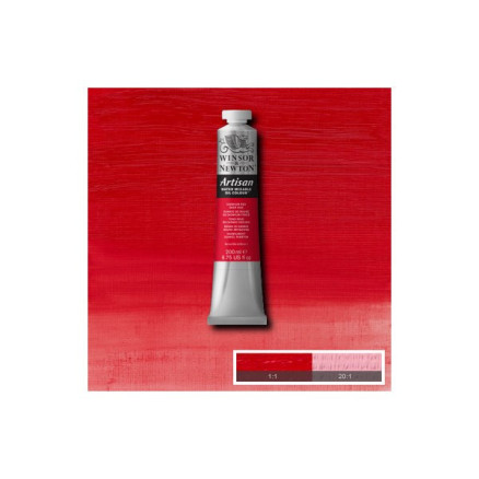 Artisan water mix oil 200ml cad. red deep hue 098